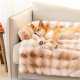 Fluffy Fuzzy Calming Dog Bed Sofa Protector Pet Mat