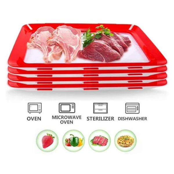 🔥Buy 1 Get 1Free Today - Environmentally friendly design - Reusable Food Preserving Tray🥰