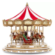 BUY 1 GET 1 FREE SHIPPING-CHRISTMAS MERRY CAROUSEL