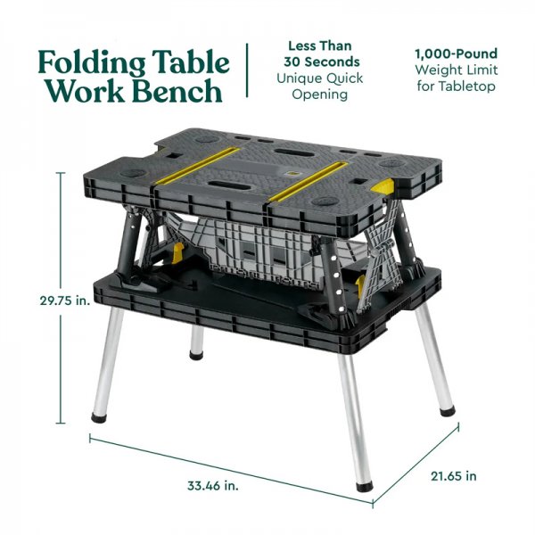 Free Shipping🛠Folding Table Work Bench