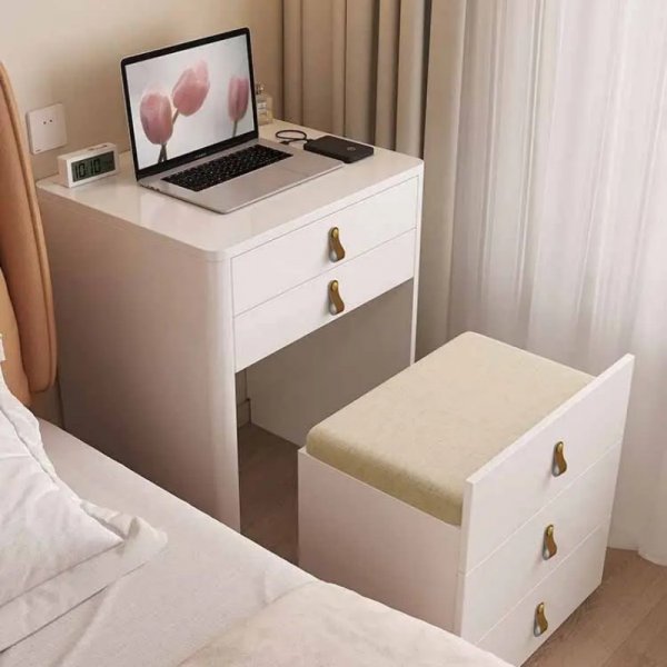 🔥Bedside table dresser one piece flip top high-end texture cabinet makeup cabinet🔥