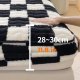 🎊Milk Velvet Checkered Mattress Cover