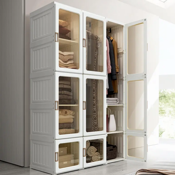 ⚡Clearance Sale ❤Multifunctional Foldable Modern Wardrobe Cabinets