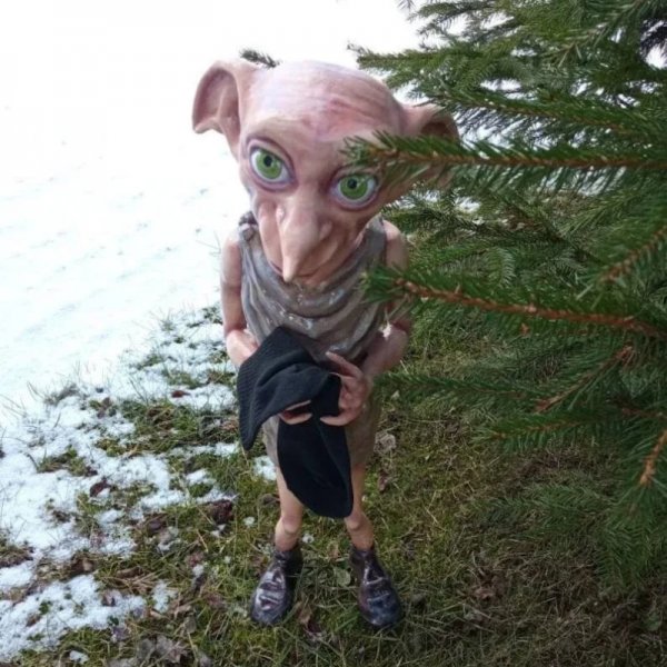 🔥NEW SEASON SALE 🔥DOBBY HOUSE ELF FIGURE UNIQUE GIFT