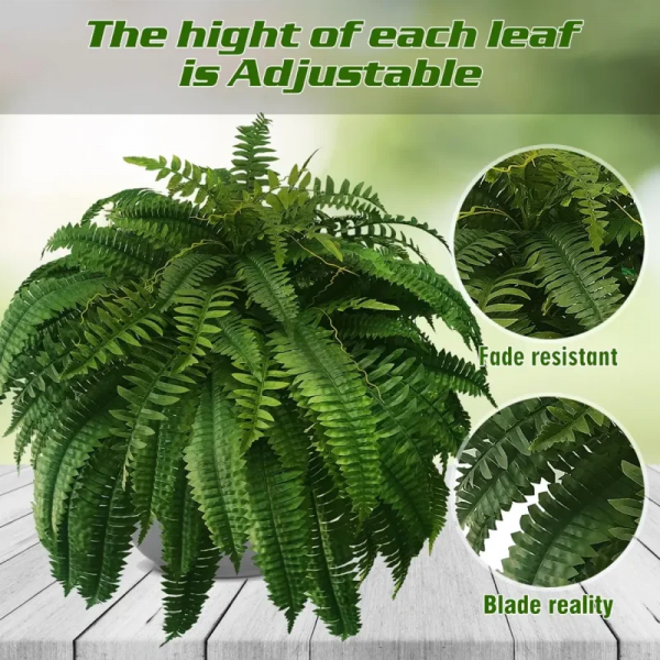 🔥Buy 1 Get 1 Free🔥UV Resistant Lifelike Artificial Boston Fern(Fills a Flower Pot)