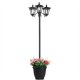 💝Soon to be sold out!!💝Last Day For Clearance,Buy 1 Get 1 Free ✨ 75.5"Tall Solar Lamp Post with Planter & Stake