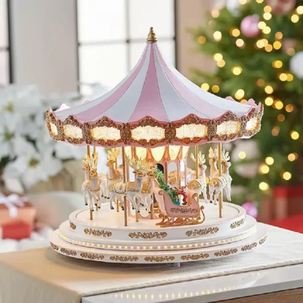 BUY 1 GET 1 FREE SHIPPING-CHRISTMAS MERRY CAROUSEL