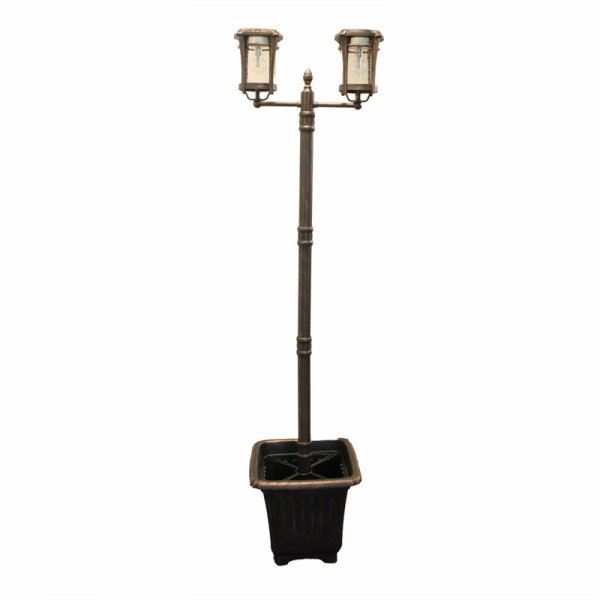 💝Soon to be sold out!!💝Last Day For Clearance,Buy 1 Get 1 Free ✨ 75.5"Tall Solar Lamp Post with Planter & Stake