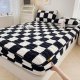 🎊Milk Velvet Checkered Mattress Cover