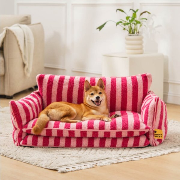 Nordic Fluffy Extra Large Cozy Dog & Cat Sofa Bed